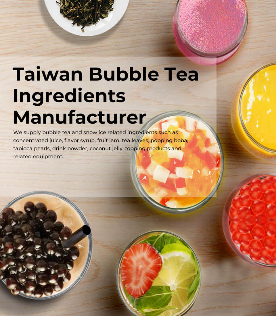 Fournisseur sirops hibiscus- Bubble Tea Store