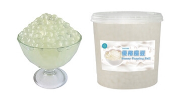 3 Popular White Popping Boba from Sunnysyrup