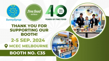 SunnySyrup Food Marks a Successful Debut at Fine Food Australia 2024